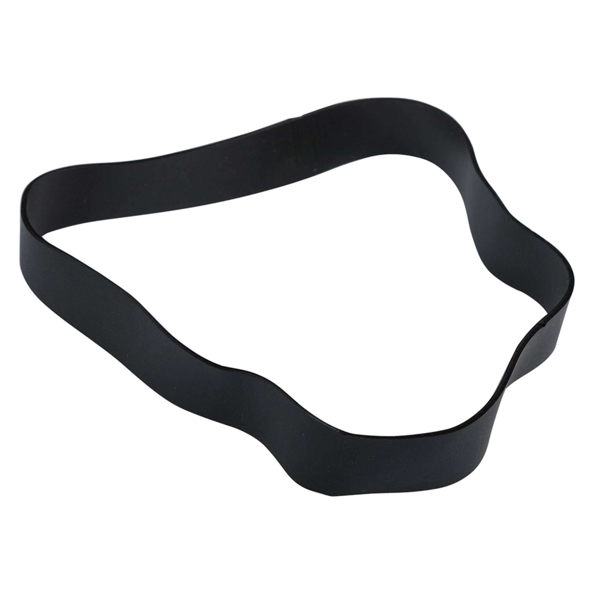 JAM Paper Size 107 Black Rubber Bands, 50ct.